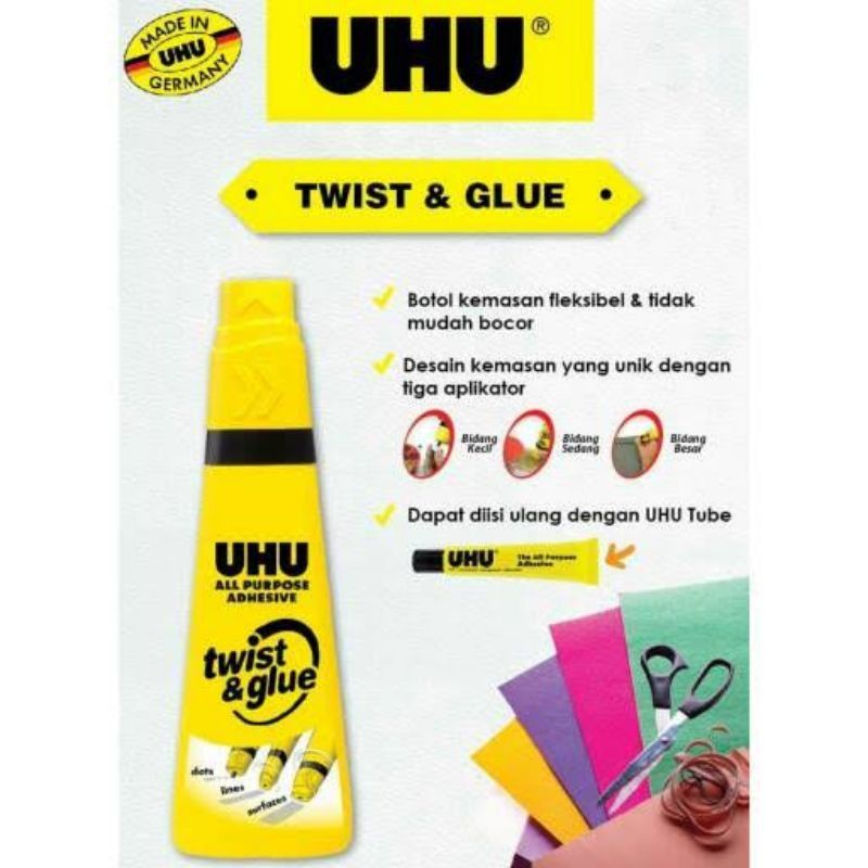 

Lem UHU All purpose twist and glue original 35 ml