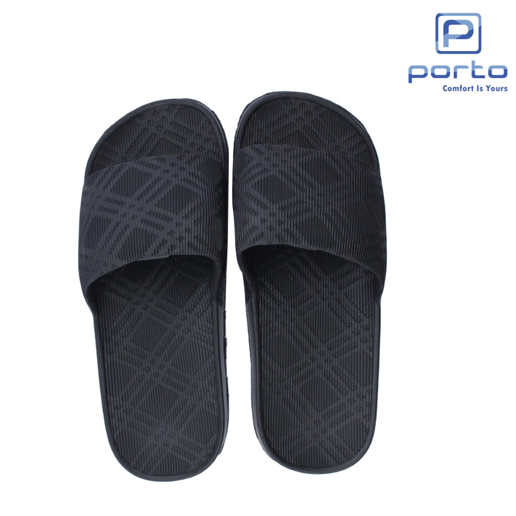 Porto - Sandal Pria Sandal Selop Sandal Rumah Nyaman Anti Slip 1036M-1
