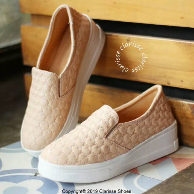 Clarisse Slip On ZASKIA REALPICT Sepatu Wanita Slipon Shoes Women Casual