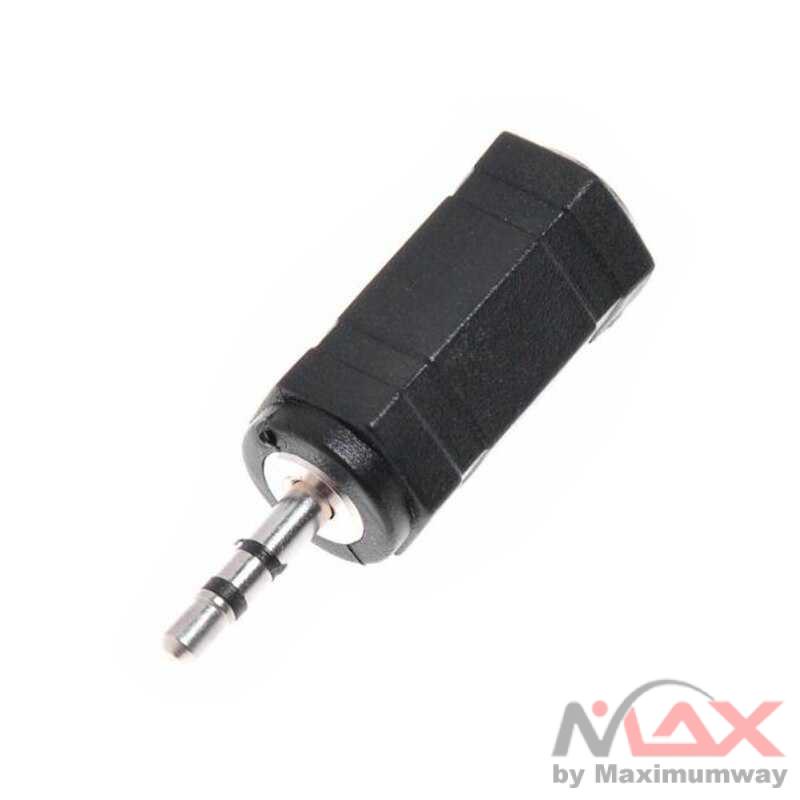 Overfly Adapter Konverter Audio AUX 2.5mm to 3.5mm - RCX-79 Warna Hitam