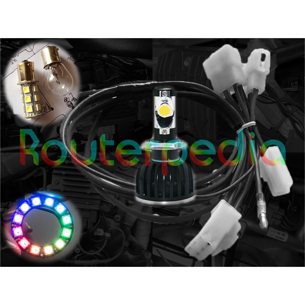 Fullwave Kit DC Jupiter Z FI Z1 Kabel Yamaha Injek Injection Regulator Kiprok NMax Tiger HID LED