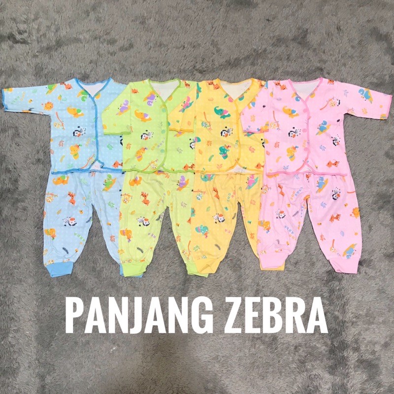 Setelan Baju Bayi Lengan Pendek Kutung Panjang
