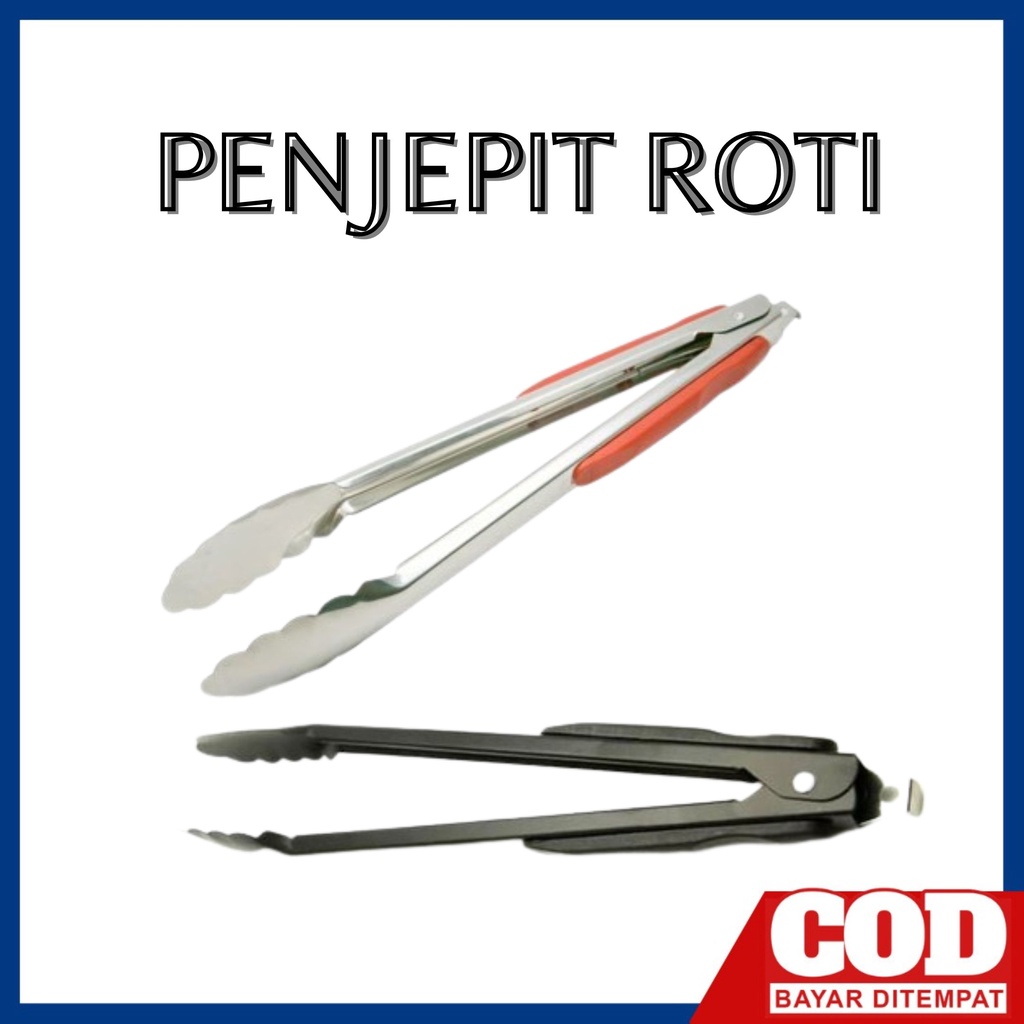 PENJEPIT ROTI CAPIT MAKANAN STAINLESS STEEL - HHD-212