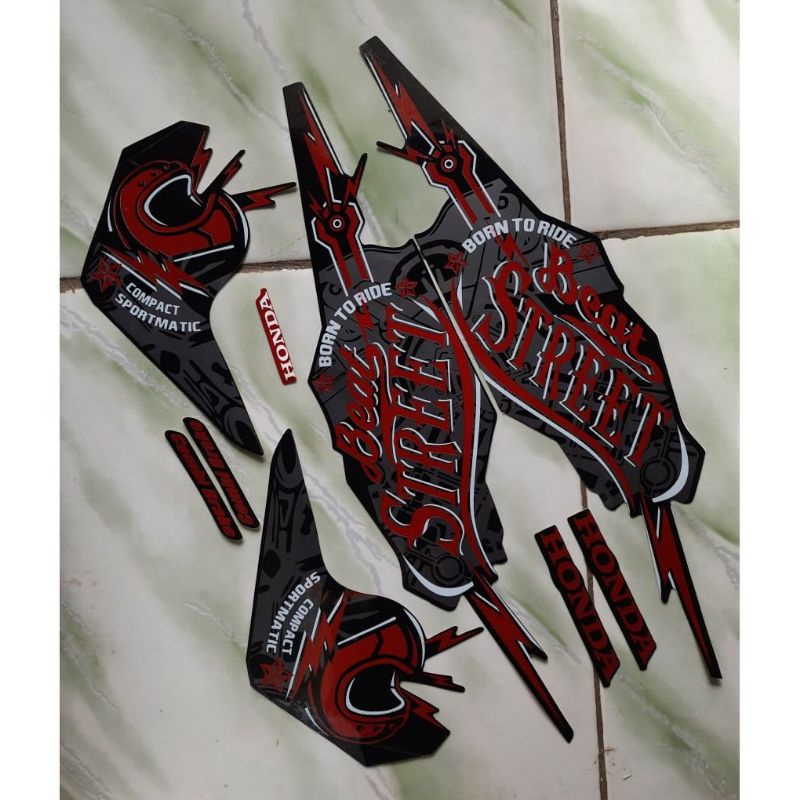 stiker honda beat street 2019