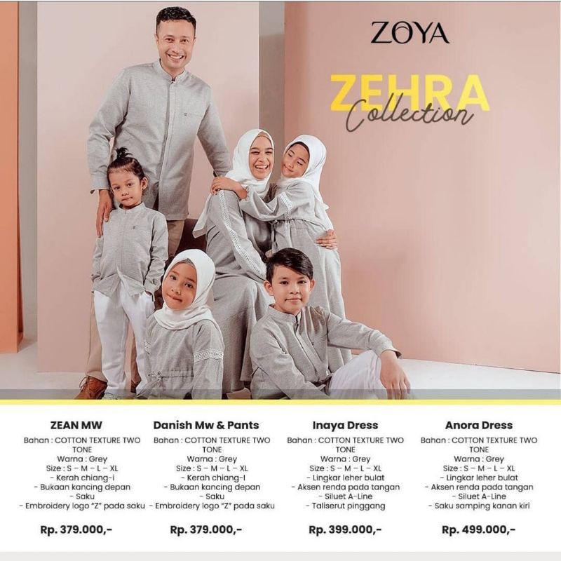 Sarimbit Zoya Zehra | Lebaran 2021