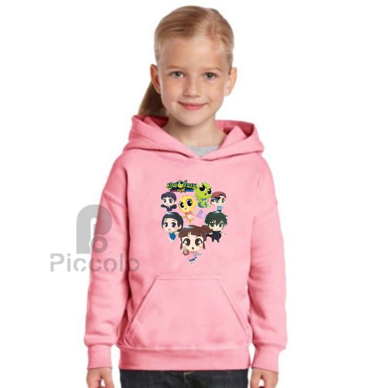 TERLARIS JAKET HOODIE ANAK HARI KOO HARIKOO THE HAUNTED HOUSE SHINBI HOUSE BAHAN PREMIUM TEBAL LUCU