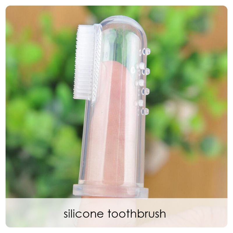 BEVAVAR Sikat Gigi bayi Jari Silicon - Finger Tooth Brush - Pembersih Mulut Bayi