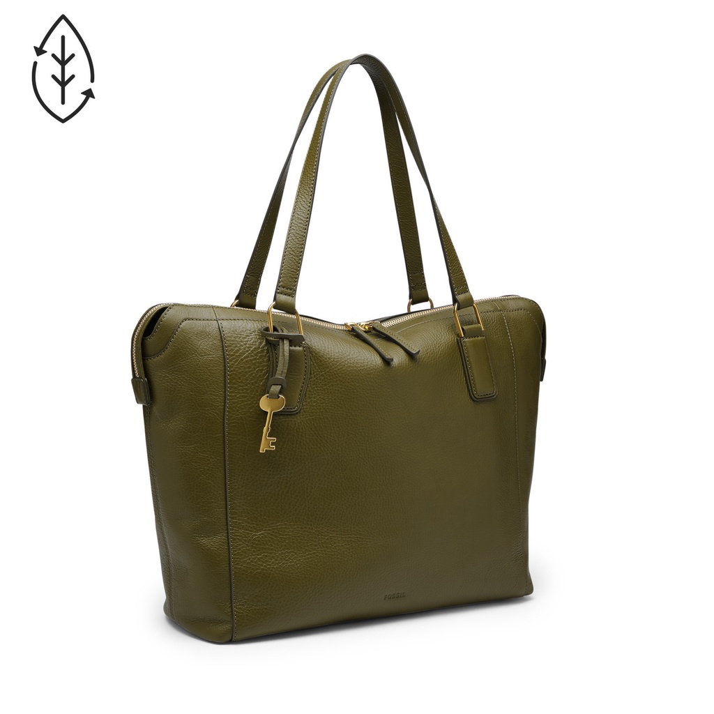 Fossil Jacqueline Tote Green ZB1502-376