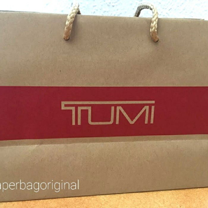 

(TERLARIS) Tumi Paperbag Original Paper bag Authentic