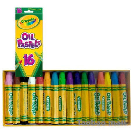 

PASTEL-DRY-OIL- CRAYOLA OIL PASTELS ISI 16 WARNA -OIL-DRY-PASTEL.