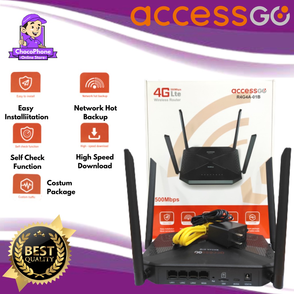 MODEM ROUTER WIFI ACCESSGO 4G LTE UNLOCK ALL OPERATOR