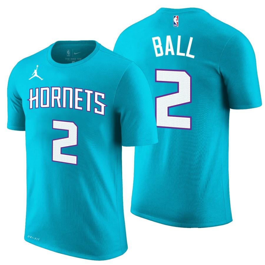 KAOS BAJU TSHIRT NBA CHARLOTTE HORNETS 2 LAMELO BALL HOME / BAJU BASKET PRIA WANITA