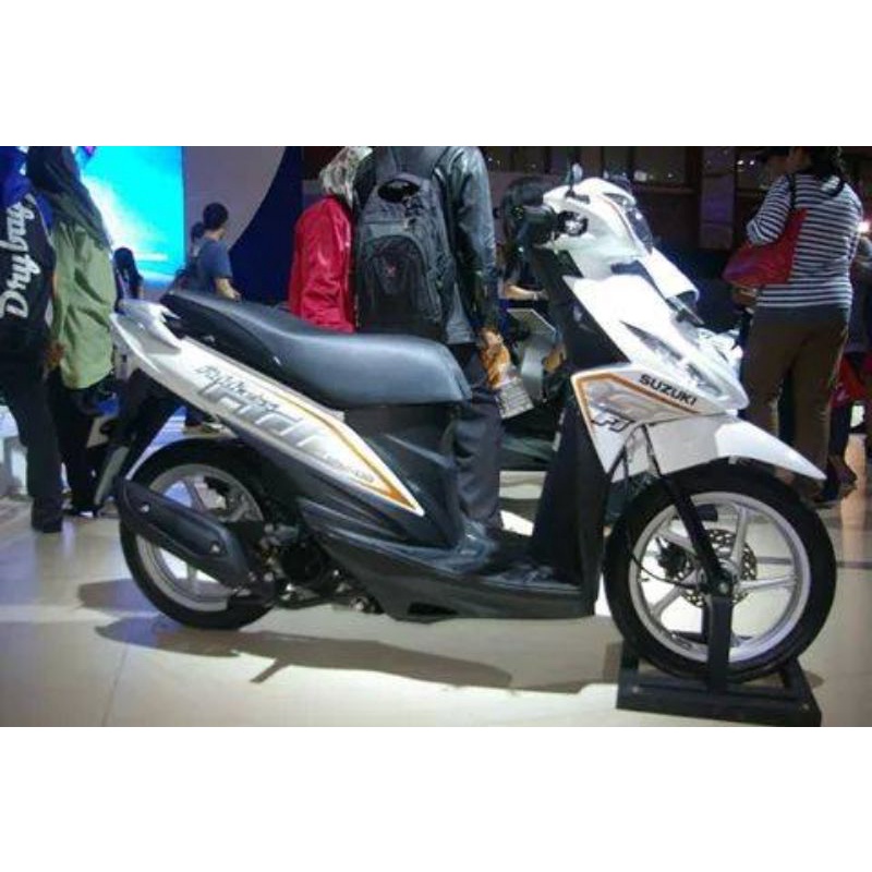 striping sticker standar lisbody suzuki address fi tahun 2015