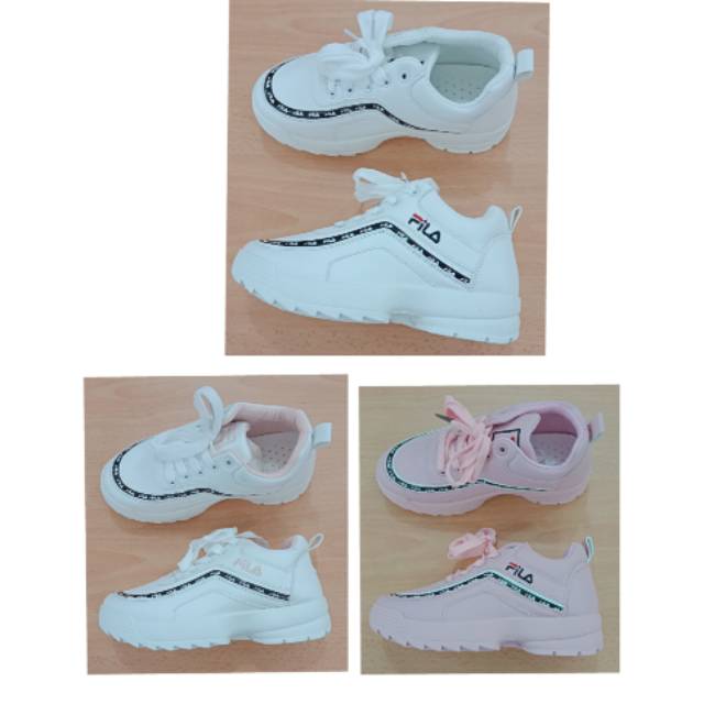 Sepatu Sport Fashion Wanita,  Sepatu Sport ( Fila )