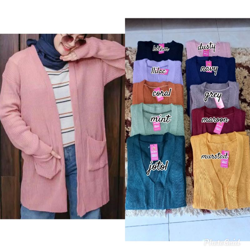 Cardigan Rajut