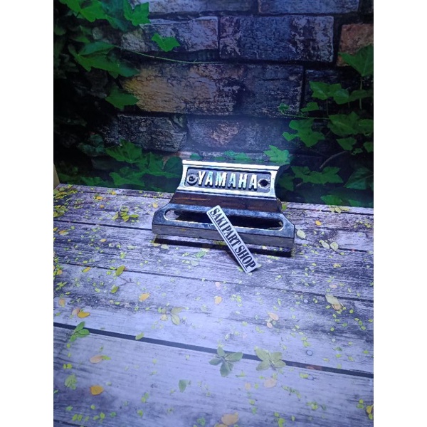 EMBLEM BREKET KLAKSON YAMAHA RX-KING OLD ORIGINAL COPOTAN