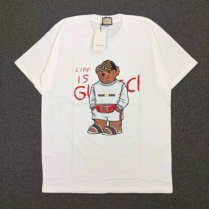 T-SHIRT GUCCI BEAR WHITE AUTHENTIC ORIGINAL