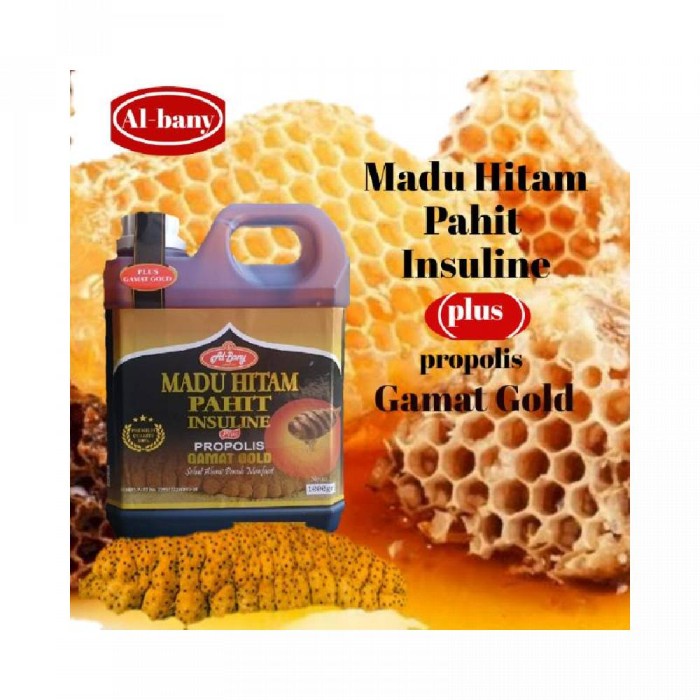 

bf011bb Madu Hitam Pahit Ramuan Super Al-Bany Plus Gamat Gold Ds201Fs