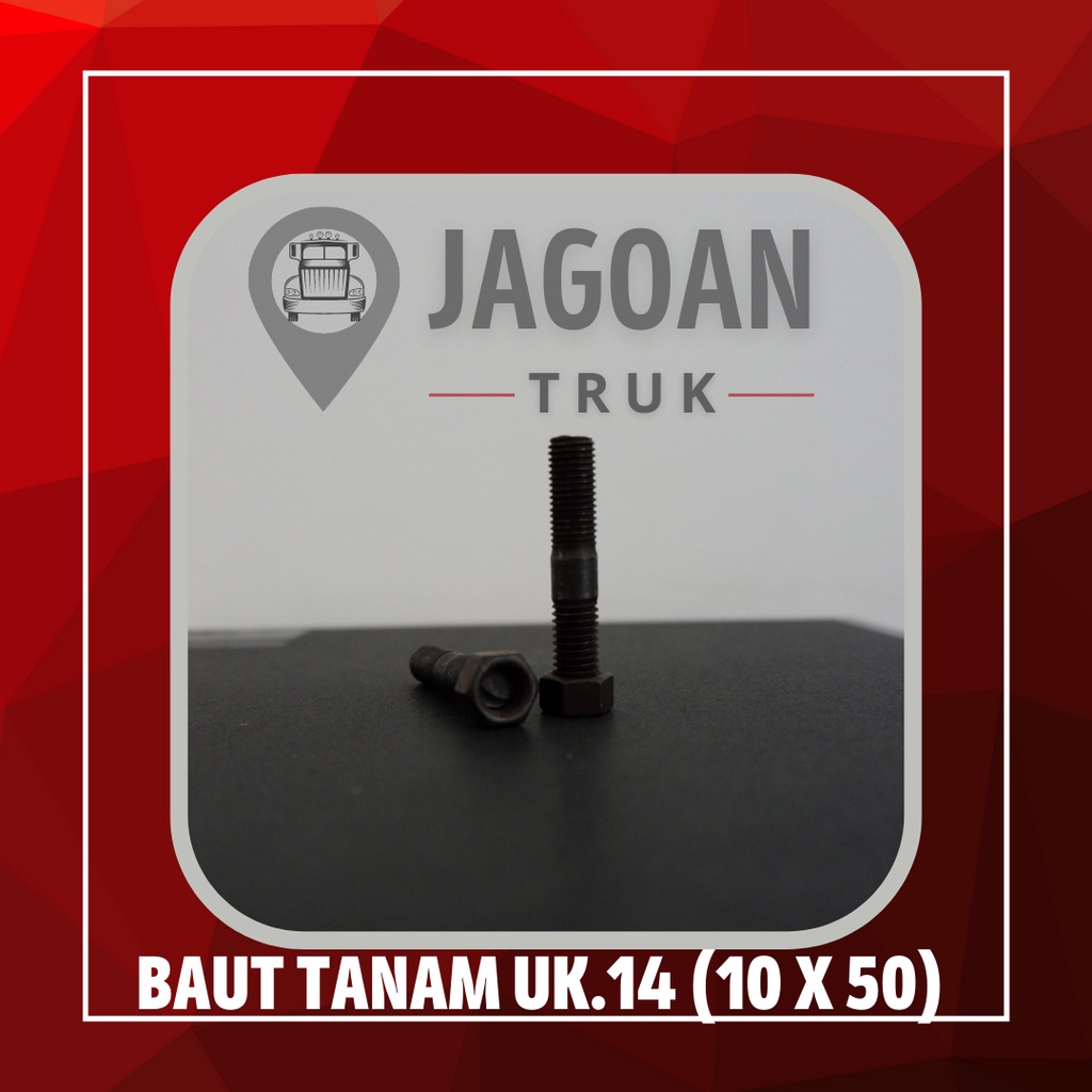 Baut Tanam Uk 14 10x50 Ukuran 14 10 x 50 Kuat