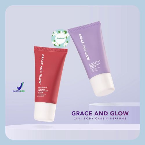 [NEW PROMO!] [BPOM] Grace and Glow Black Opium Rouge 540 Deodorant Serum Pencerah Ketiak Original