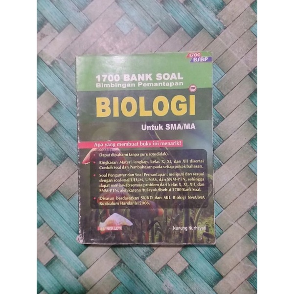 1700 BANK SOAL BIOLOGI SMA