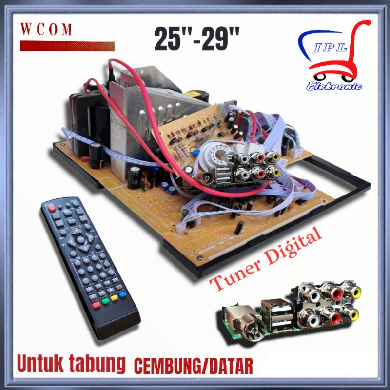 NESIN TV CINA 29 IN DIGITAL / MESIN TV WCOM 29 INC ANALOG / MESIN TV TABUNG 29 INC DIGITAL DAN ANALO