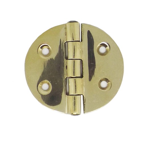 2" Engsel Bulat Pintu Meubel Lemari / Round Brass Hinge - HHN5010A