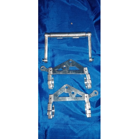 Segitiga Breket Bracket Kupingan Model CNC Set Pangkon Plat Nomer