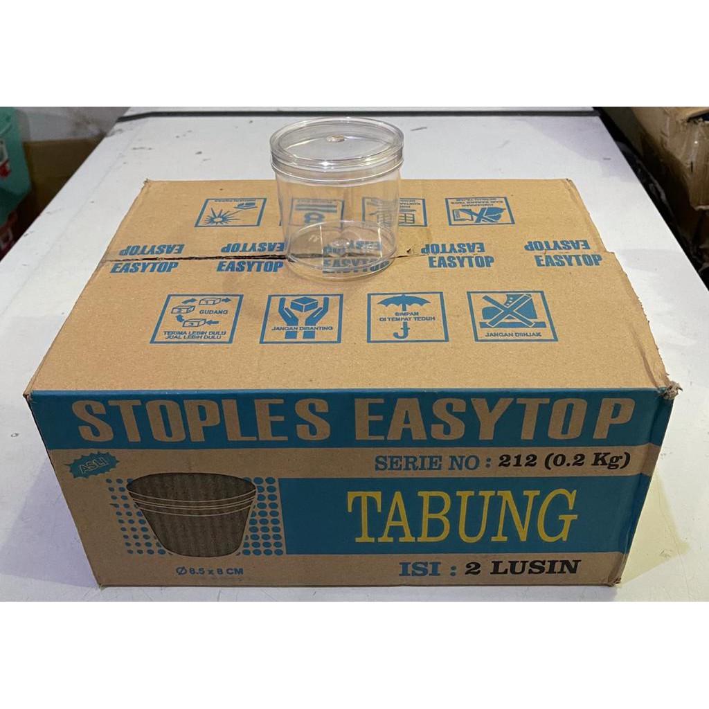 Toples Kue Tabung Easytop 212 isi 2lusin - 212 Gosend/Grab only