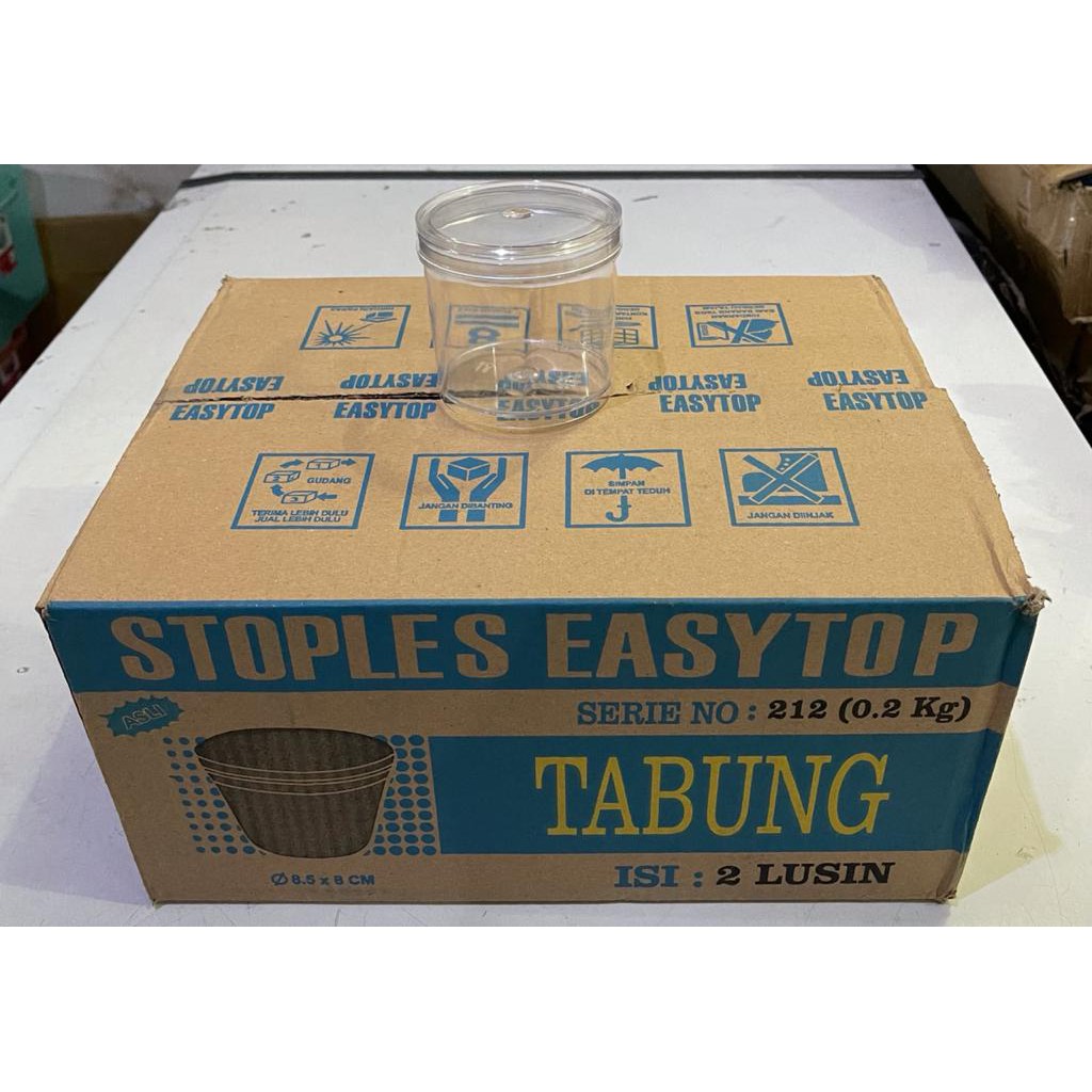 Toples Kue Tabung Easytop 212 isi 2lusin - Gosend/Grab only