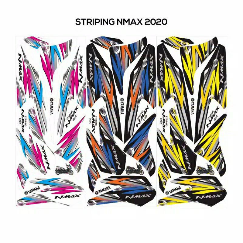 striping NMAX BARU 2020/Lis striping NMAX BARU 2020/STRIPING LIS NMAX NEW/STIKER STRIPING NMAX NEW