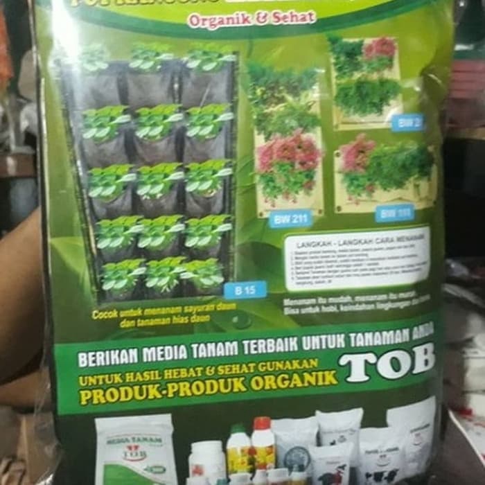 Kantung Vertikal Garden - vertikal garden