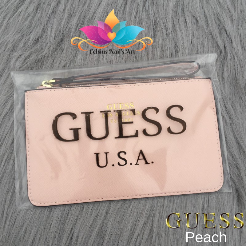 BELI 5 GRATIS 1 WRISTLET CLUTCH GUESS PURE AUTHENTIC QUALITY