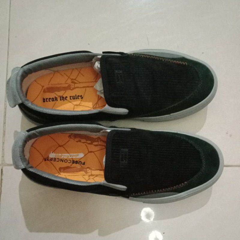 Nevertoolavish NTL x Fuse Concept Slip ON BREAK THE RULES Fuse x NTL