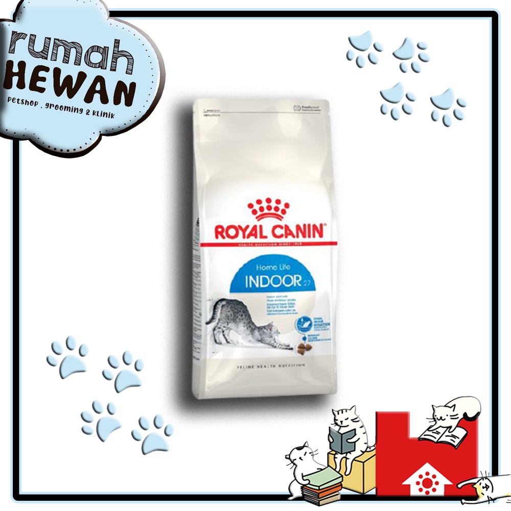 Royal Canin home life indoor 400gr Makanan Kucing