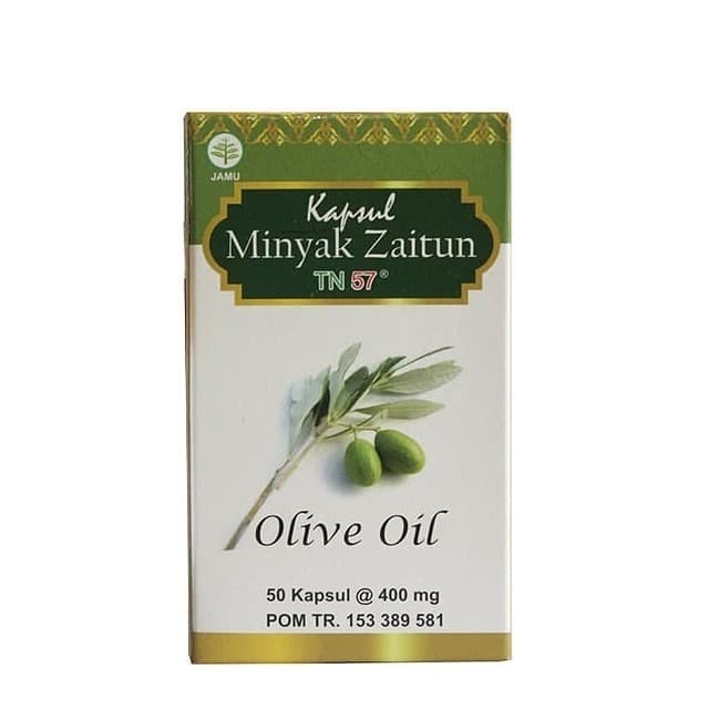 KAPSUL MINYAK ZAITUN TN57 50'S / SUPLEMEN HERBAL / ANTI OKSIDAN TERBARU