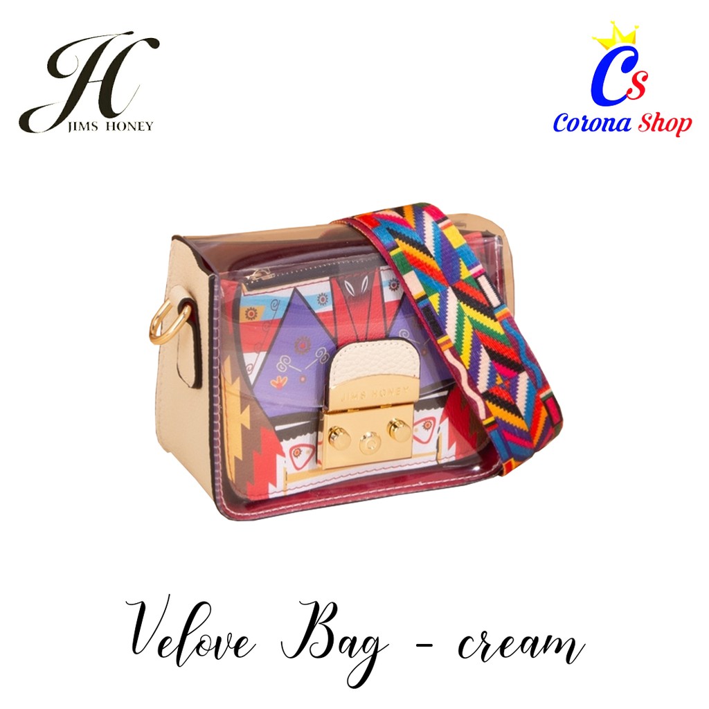 Velove Woman Sling Bag Tas Selempang Wanita Import Jims Honey JH Ori Murah
