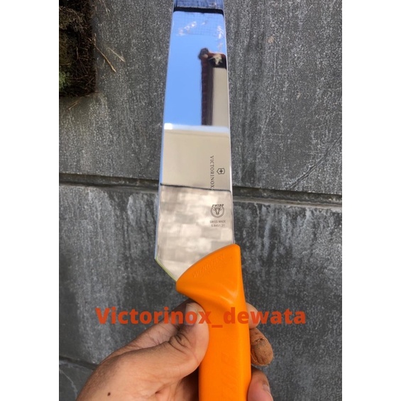 victorinox  pisau sembelih swibo carving yellow 31cm 5.8451.31