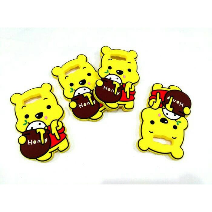 Silicone Rubber 3D Case Samsung & Oppo Winnie The Pooh Edition