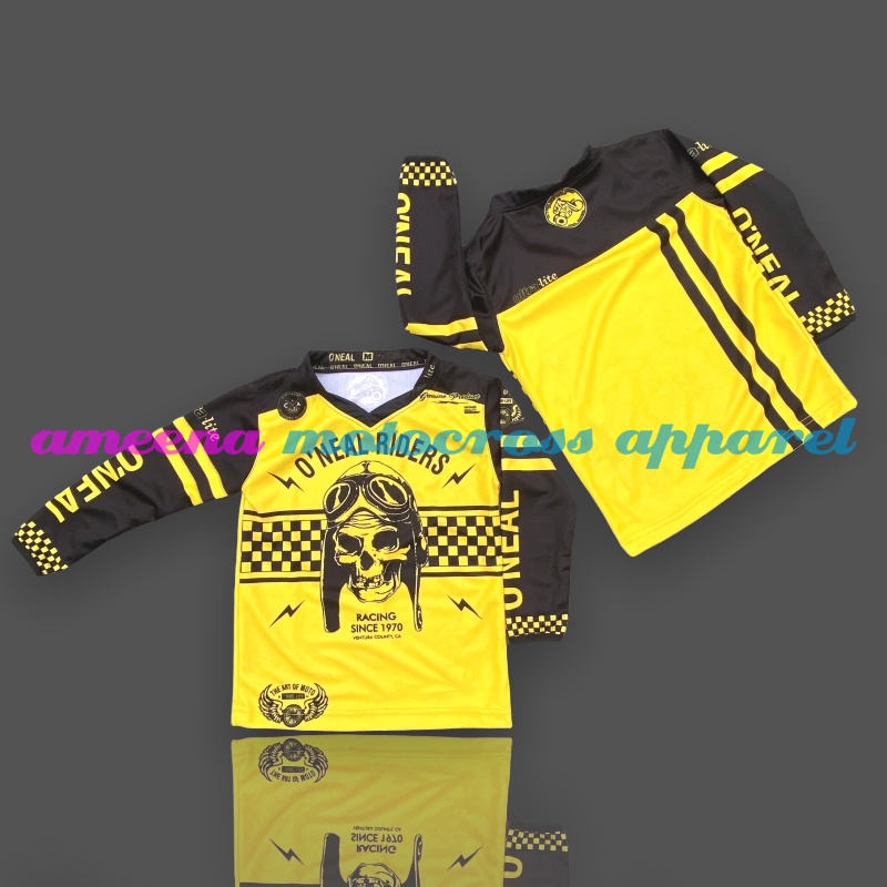 Jersey Cross Anak - Jersey Trail Anak - Jersey Premium Dryfit - Jersey Motocross - Jersey Trabas Anak - Jersey Adventure - ON007