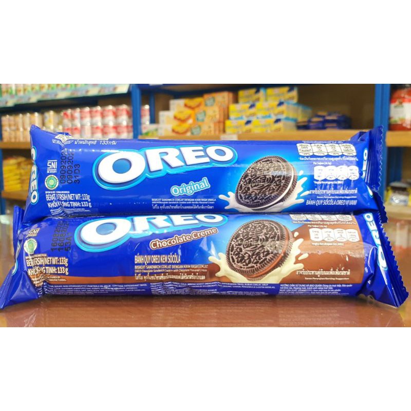 

Oreo Sandwich Original Vanilla / Cokelat 119Gr, Oreo Vanilla / Oreo Coklat 119Gr