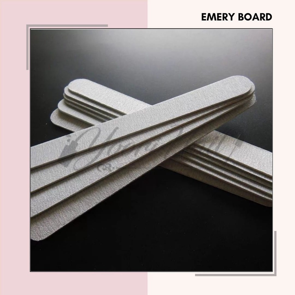 Emery board nail file tipis 180/240 kikir kuku nail buffer amplas kuku