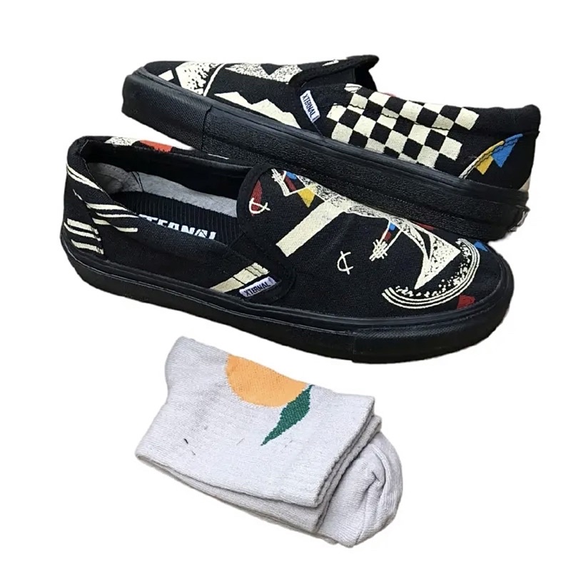 Slip On Monza XternalStepSure AllBlack Mono