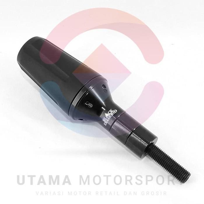 JALU GANTUNGAN KNALPOT UNIVERSAL BLACK DIAMOND AEROX NMAX LEXI XMAX