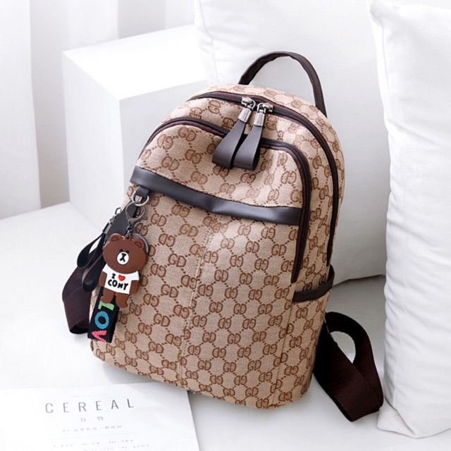Tas 8915 GD Backpack Tas Import Wanita Fashion