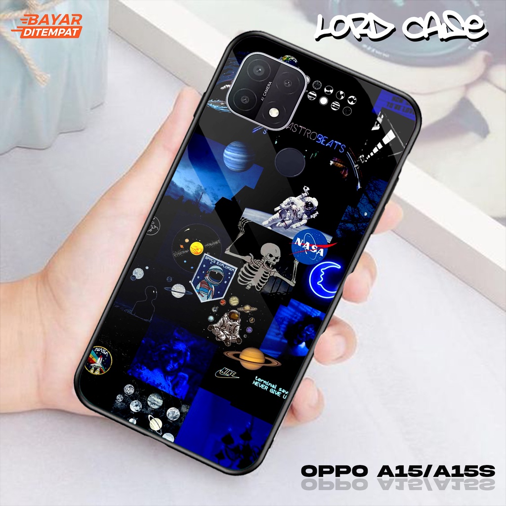 Case OPPO A15/A15S - Casing OPPO A15/A15S Terbaru 2022 Case lord case14 [ case NASA ] Silikon Hp OPP