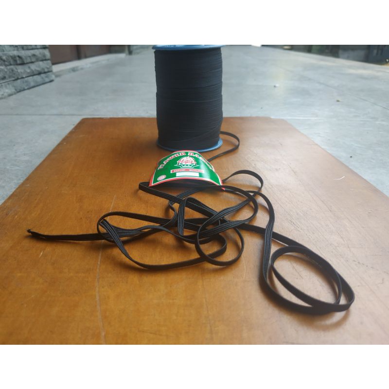 Karet Elastis Elastik  Elastic Masker Baby flower basket 4mm