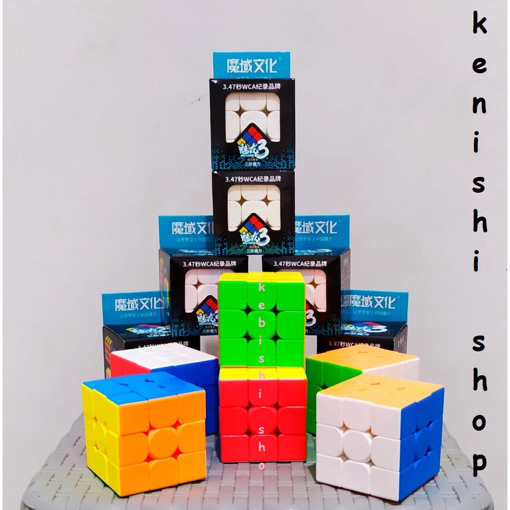 Rubik 3x3 Moyu Meilong Stickerless MFJS Original Termurah | Rubik Moyu Meilong 3x3 | Rubik 3x3 Premium 3.47 WCA | Rubik 3x3 Licin | Mainan Edukasi Anak