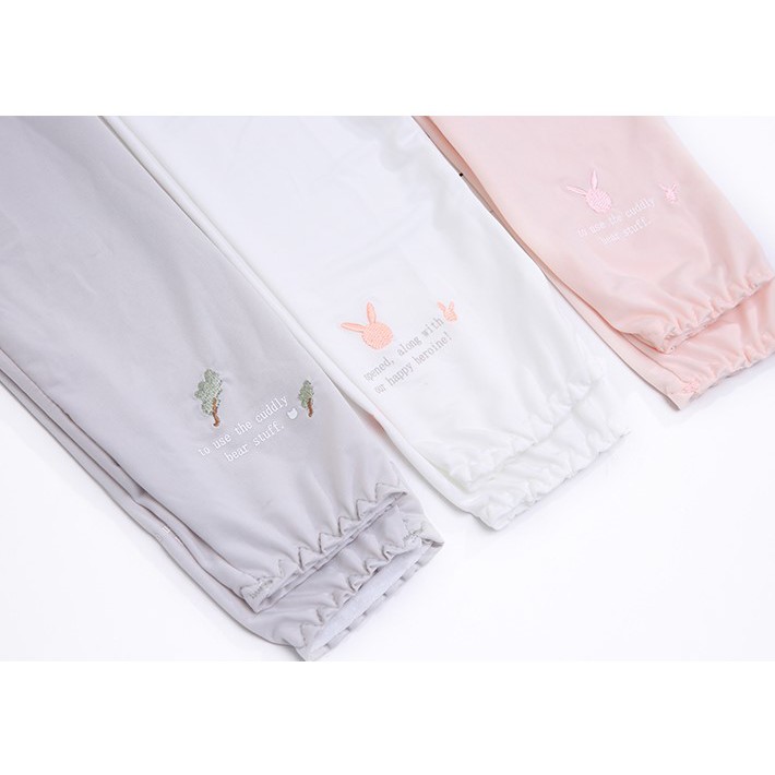 ILAHUI Icy Sleeves Simple Embroidery / Seasonal Products