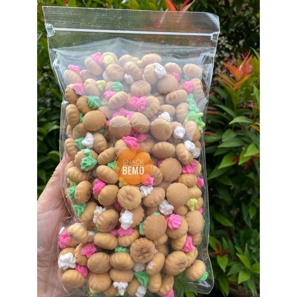 

Gem Rose / Biscuit warna warni 250gr